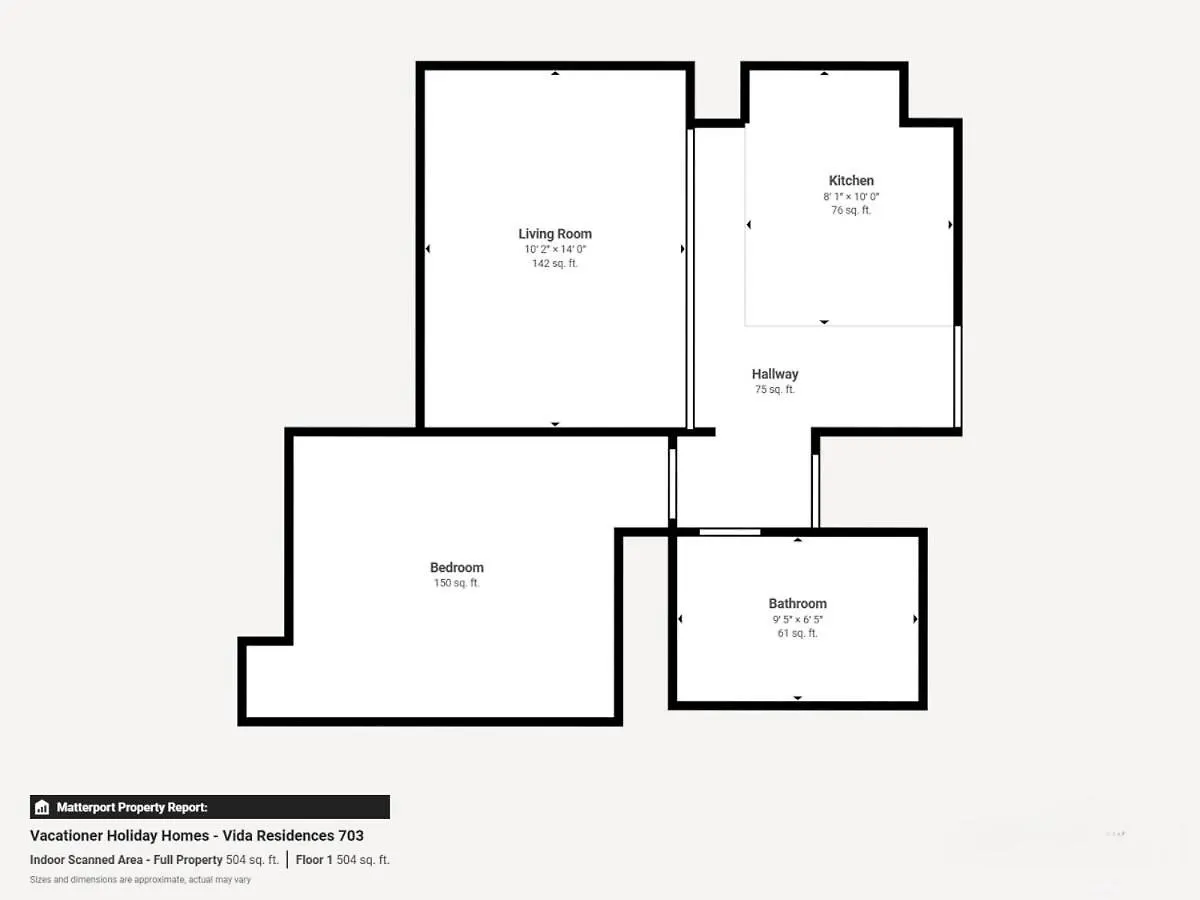Apartment Vida Residences Creek - Colourful One Bedroom Dubai United Arab Emirates